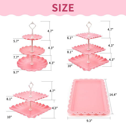 Horchen diseño rosado, estilo suave y festivo para eventos femeninos.