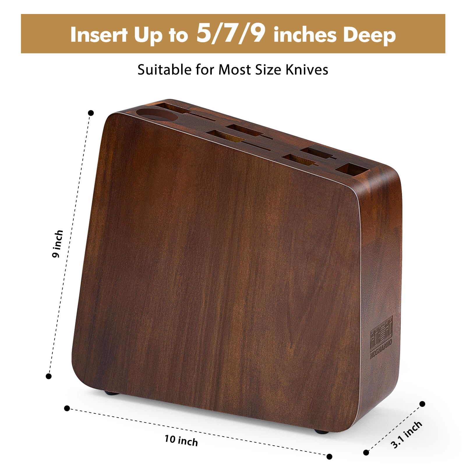 HOSHANHO acabado con aceite mineral natural facilita la limpieza