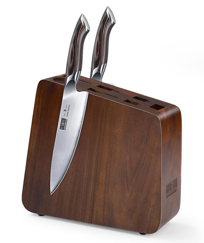 HOSHANHO bloque cuchillos imantado doble cara, acceso rápido a varias cuchillas