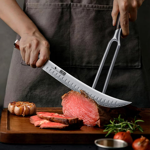 HOSHANHO Brisket, punta curva para separar carne del hueso con control.