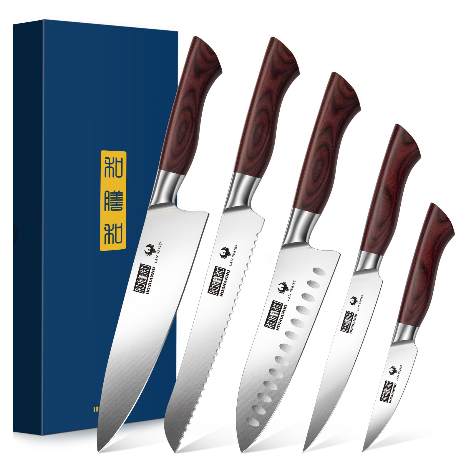 Cuchillo HOSHANHO chef 8 pulgadas para cortes precisos y rápidos