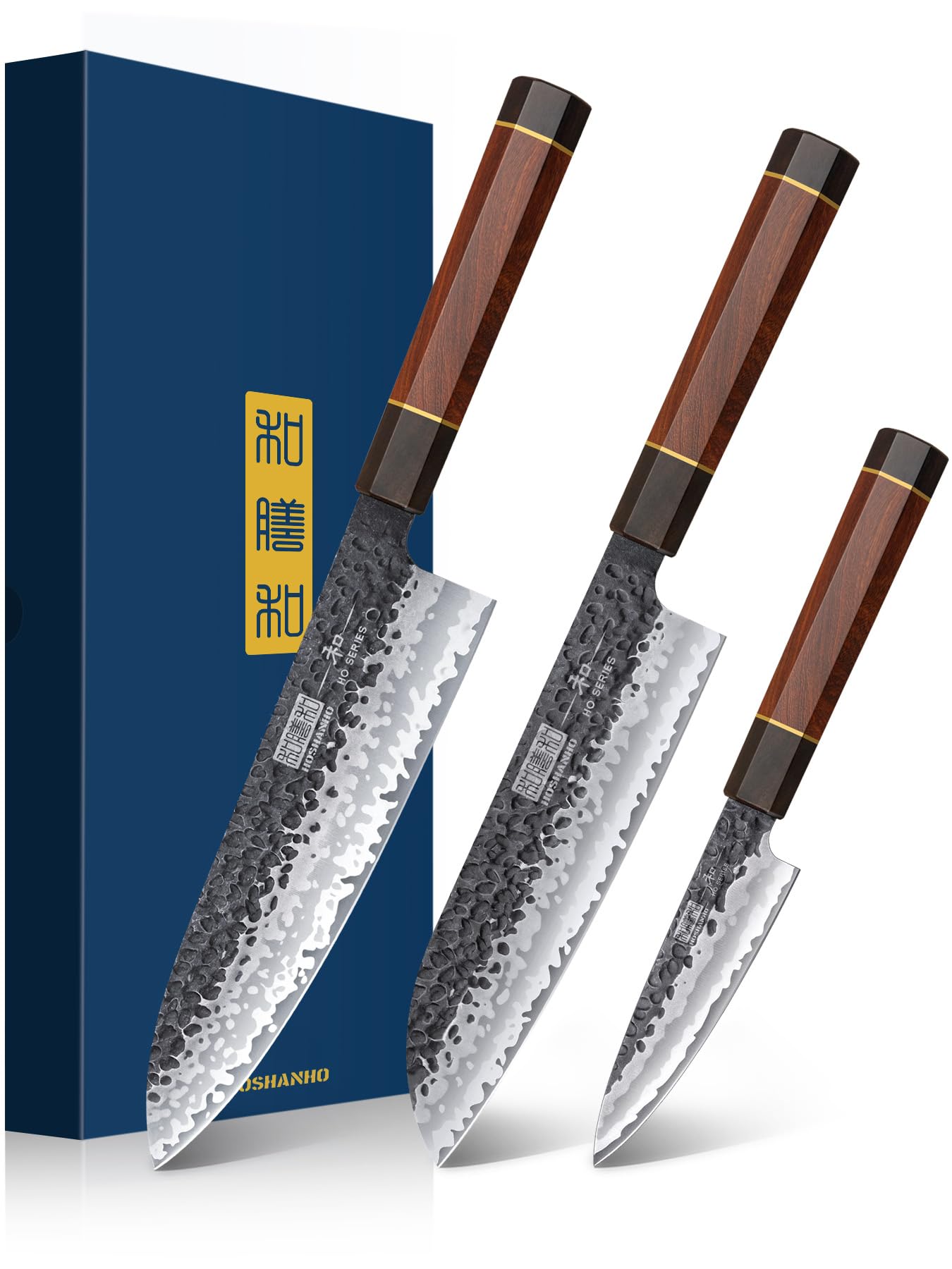 Cuchillo chef HOSHANHO de 8\" con filo afilado para cortes precisos.