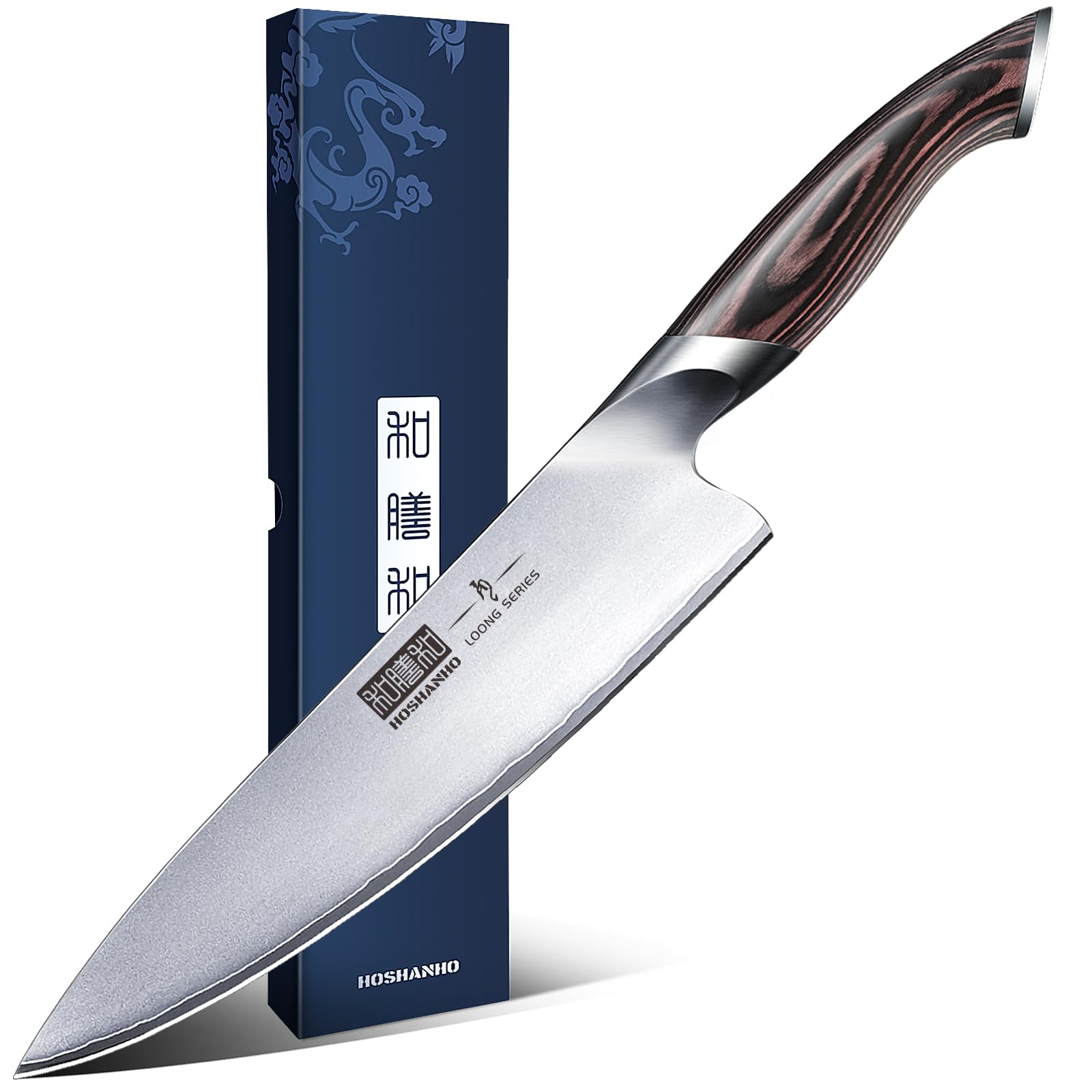 Cuchillo HOSHANHO con hoja mate para cortes precisos en la cocina