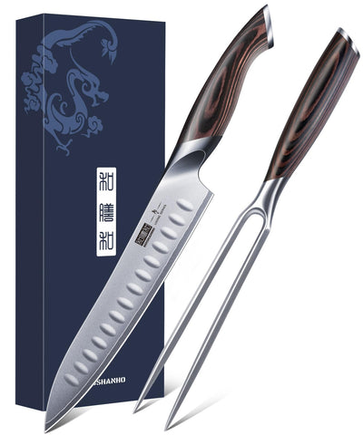 Cuchillo HOSHANHO de 8 pulgadas para cortar carnes con precisión