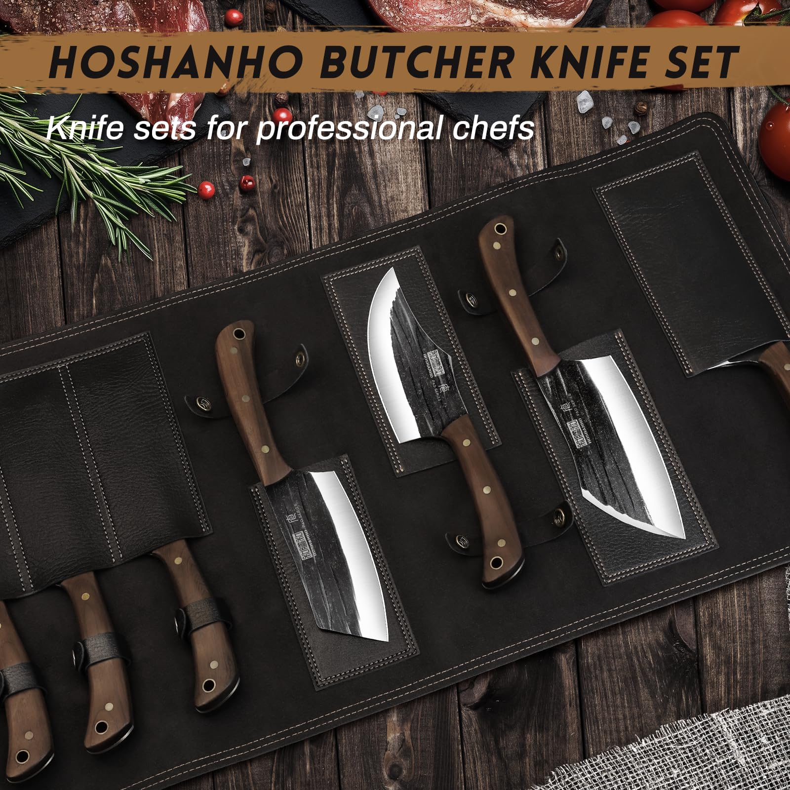Cuchillo filete HOSHANHO para filetear pescado y carne con precisión.