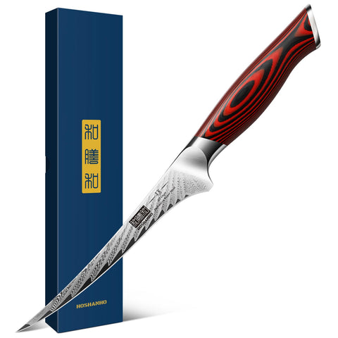 Cuchillo HOSHANHO con hoja de 7 pulgadas para cortes precisos