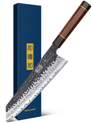 Cuchillo HOSHANHO kiritsuke de 9 pulgadas con hoja afilada para cortes precisos.