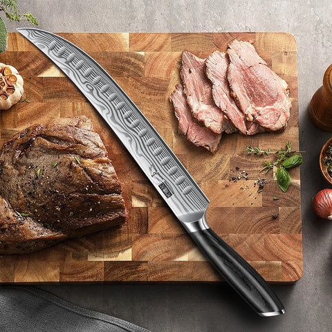 Cuchillo para asados HOSHANHO regalo ideal para chefs y aficionados