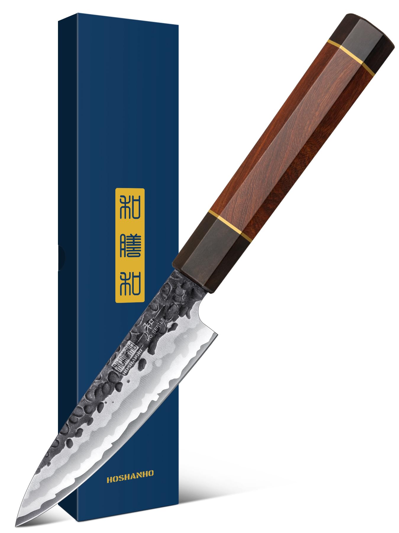 Cuchillo pelador HOSHANHO de 3,75 pulgadas con filo preciso para pelar frutas.