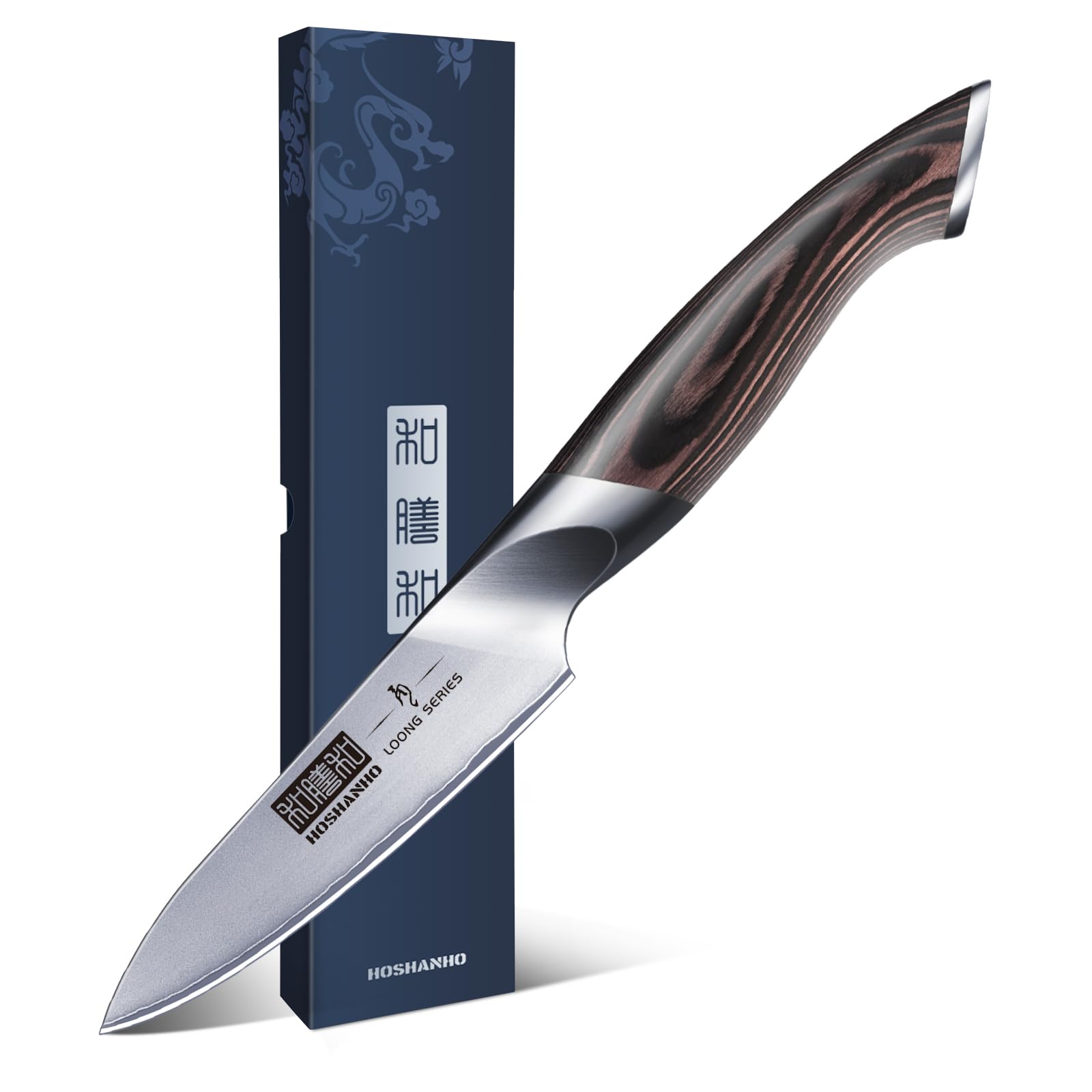 HOSHANHO cuchillo pelar 3,75'' con filo ultra afilado para frutas