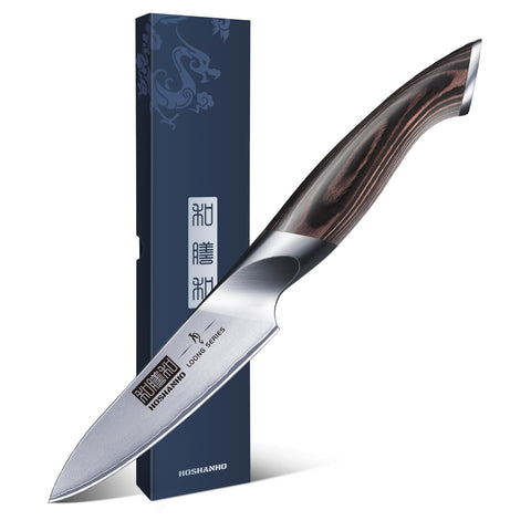 HOSHANHO cuchillo pelar 3,75'' con filo ultra afilado para frutas