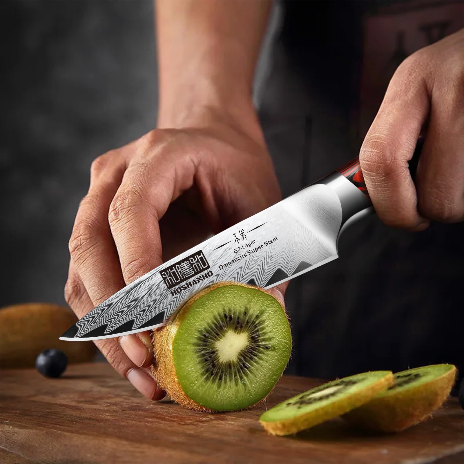 Cuchillo pelador mini de 3,75 pulgadas para precisión en frutas.
