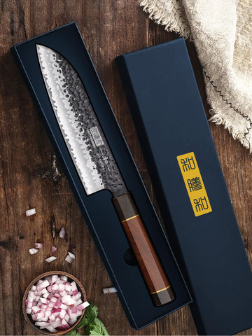Uso diario en la cocina con HOSHANHO Santoku.