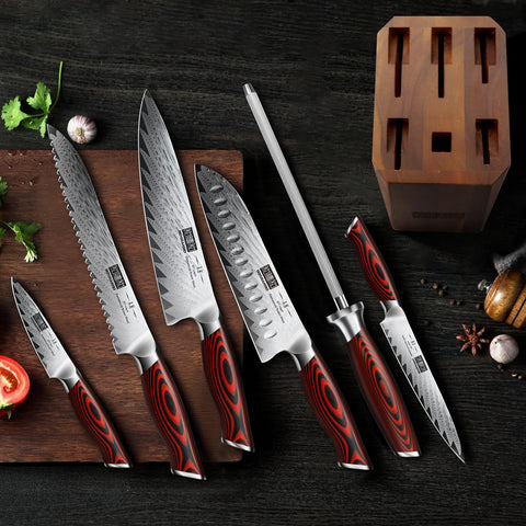 Cuchillo utilitario HOSHANHO de 6 pulgadas para tareas diarias de cocina.