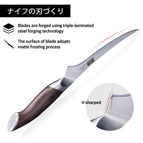 Cuchillo HOSHANHO Fillete ligero y flexible para maniobrar piezas de carne.