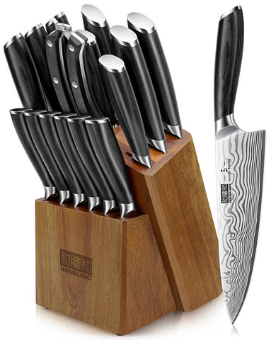 Cuchillo chef HOSHANHO de 8 pulgadas para cortes precisos y uniformes