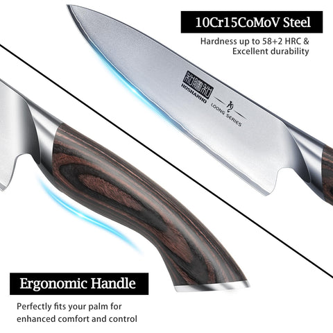 Cuchillo santoku HOSHANHO de 7 pulgadas ideal para picar y rebanar