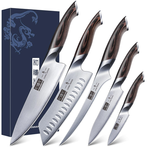 Cuchillo chef HOSHANHO de 8 pulgadas para cortar carnes y verduras con precisión