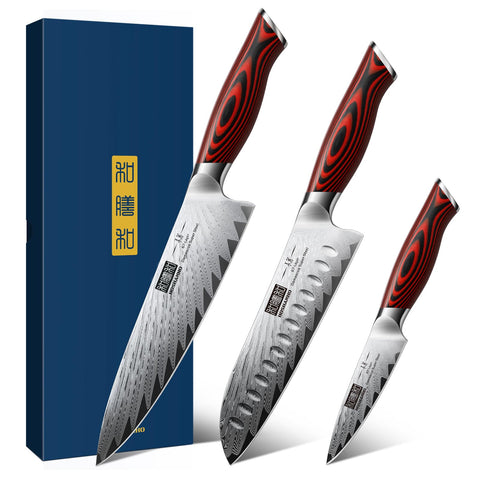 Cuchillo chef HOSHANHO 8 pulgadas con filo ultra para cortes precisos