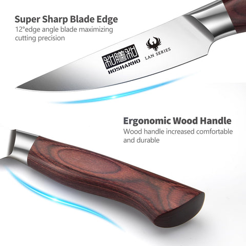 Cuchillo HOSHANHO LAN compacto para usos diarios en la cocina