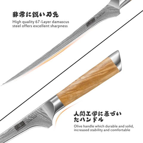 HOSHANHO, mango de olivo ergonómico que mejora el agarre