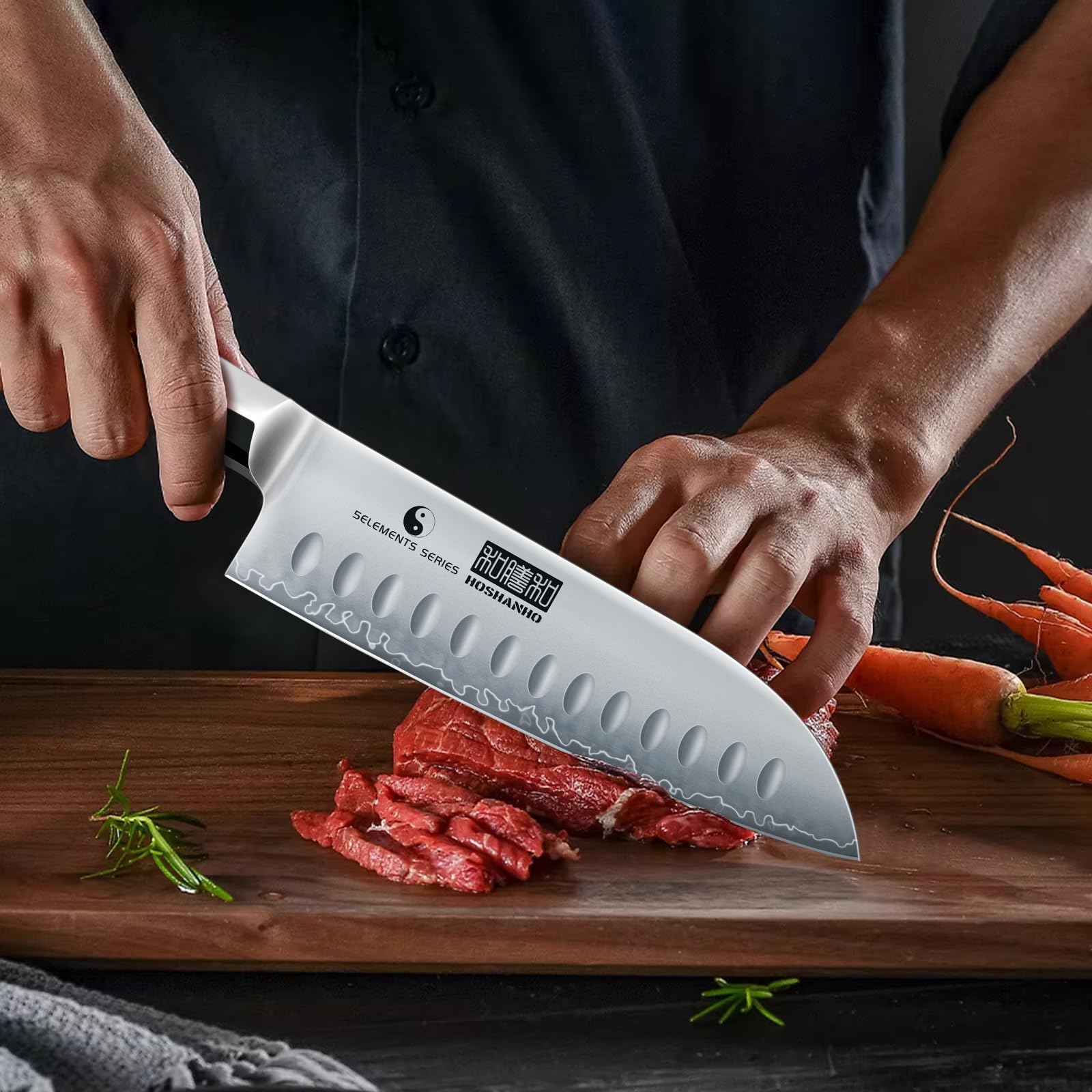 Uso diario en la cocina con HOSHANHO para tareas versátiles.