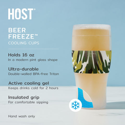 Host Freeze gel de enfriamiento interior para bebidas más frías.