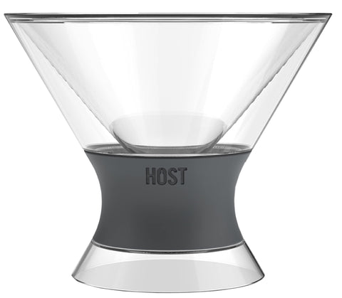 Host Freeze martini de doble pared 9oz para porciones equilibradas