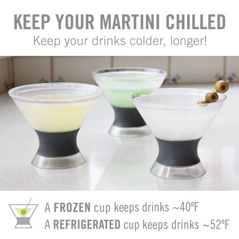 Host Martini Freeze: gel enfriante interno mantiene bebidas frías sin hielo