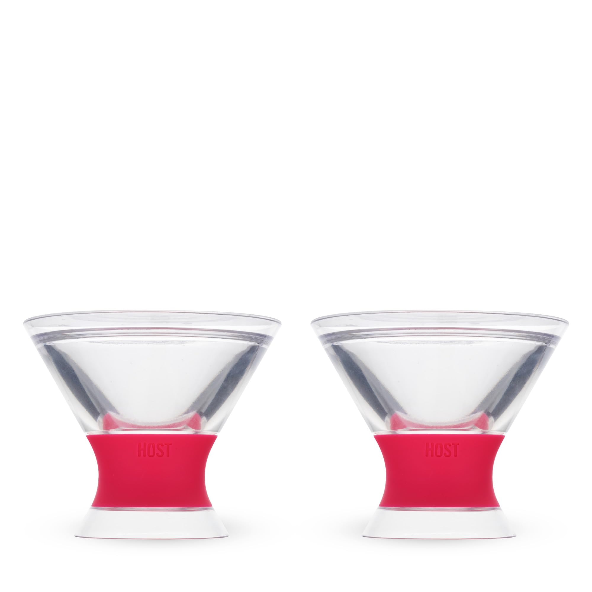 Host Martini Freeze: conjunto de dos copas para reuniones