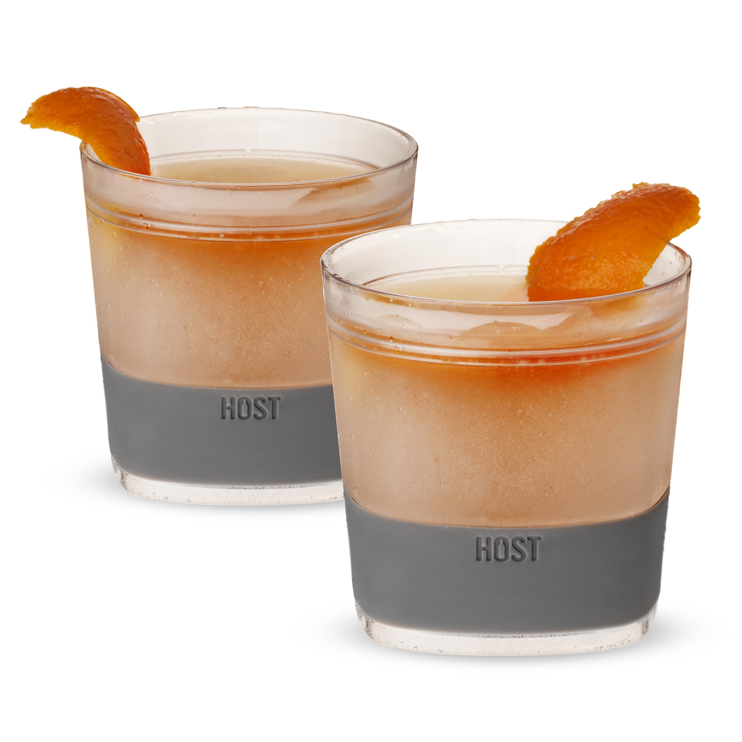 Vaso Host Whiskey Freeze con gel de enfriamiento para enfriar sin dilucion la bebida.