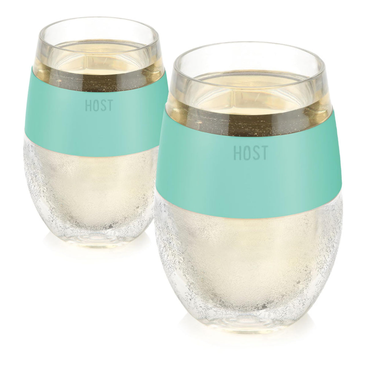 Host Wine Freeze copa sin tallo 2 piezas, mantiene la temperatura óptima del vino