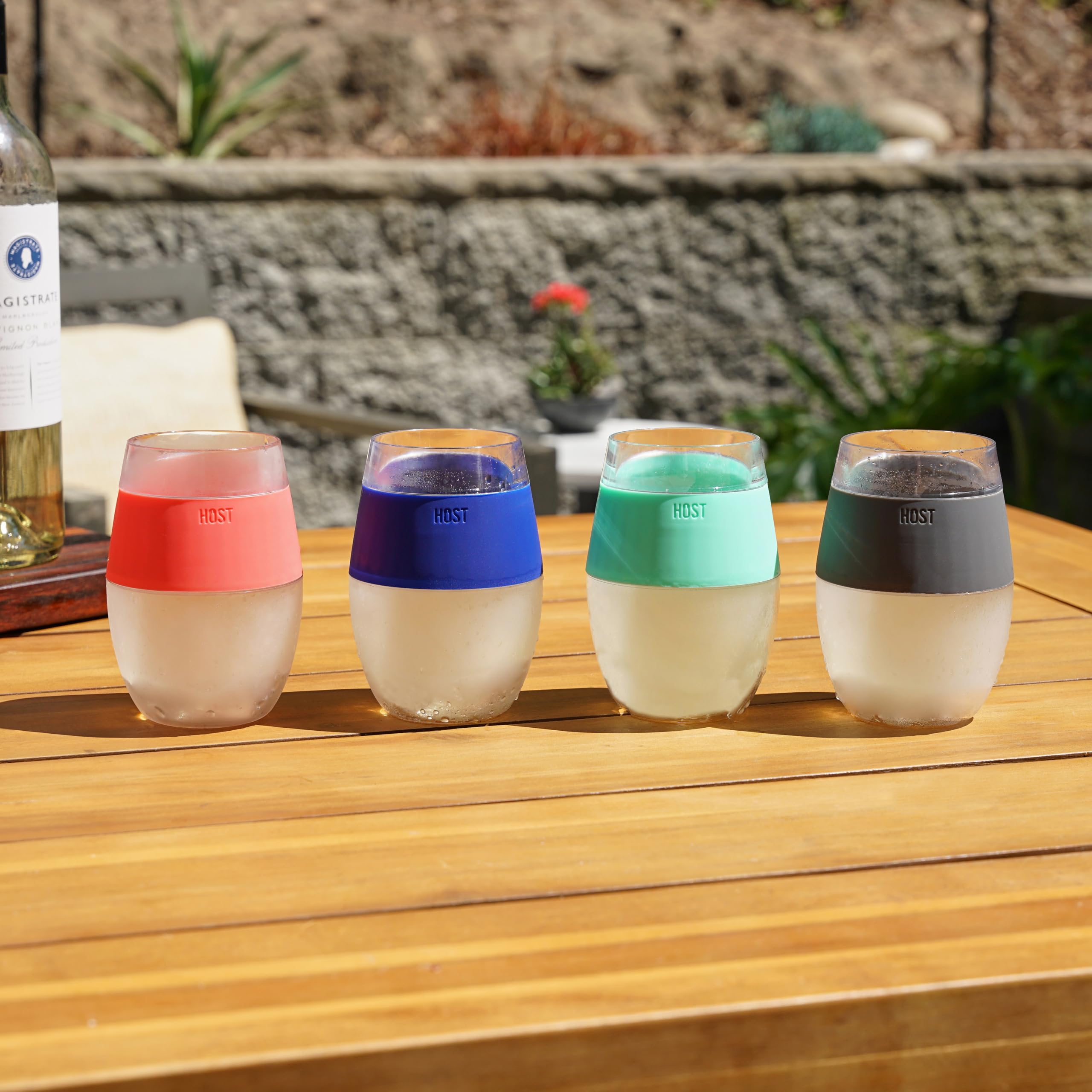 Host Wine Freeze lavado a mano para mantenimiento sencillo