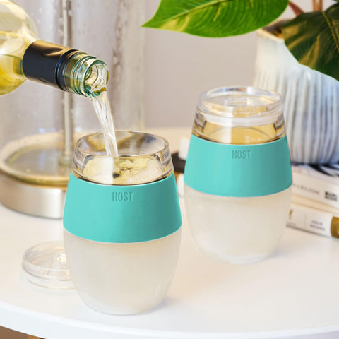 Host Wine Freeze lavado a mano para preservar el gel