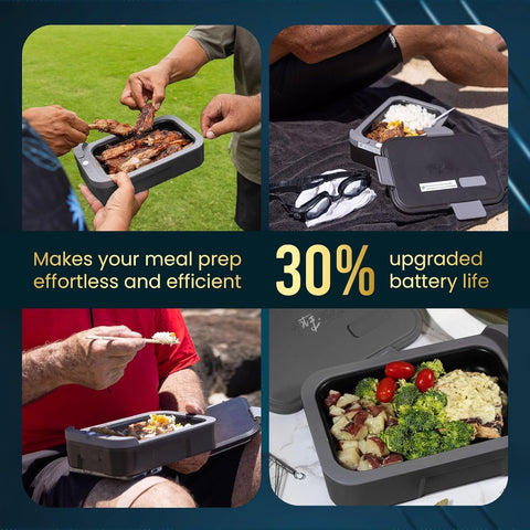 Hot Bento Plus apto para avión, perfecto para movilidad.