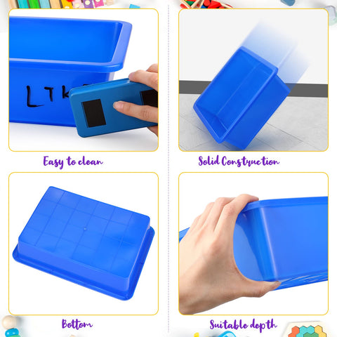 Hoteam bandeja plana clase ergonómica para ordenar hojas y material didáctico.