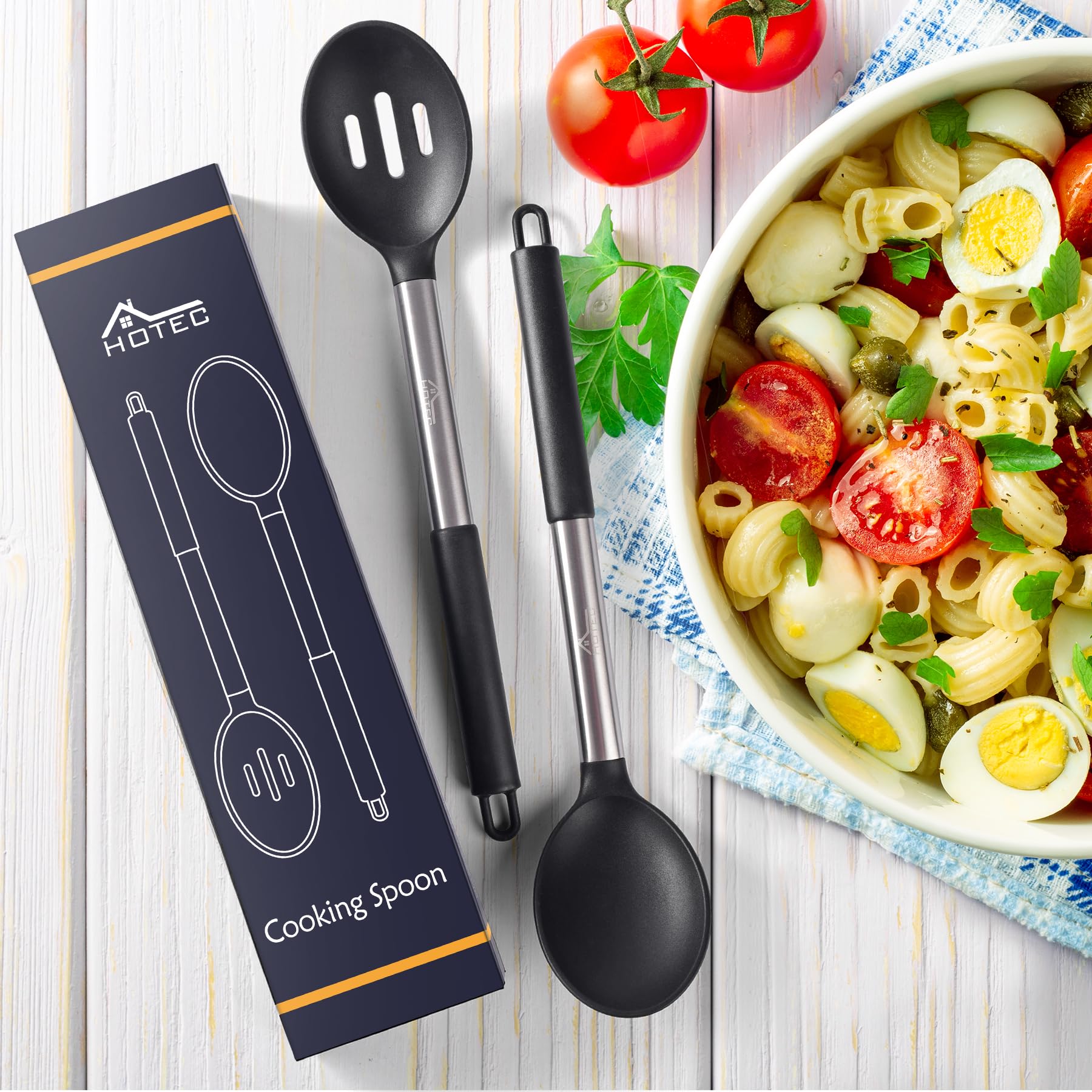 Diseño negro HOTEC elegante para cocinas modernas y prácticas.