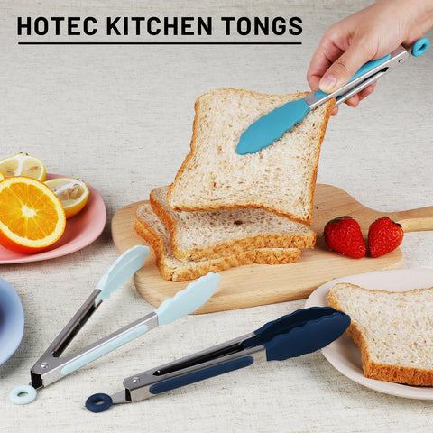 Hotec tenazas para buffet y aperitivos, perfectas para presentar ensaladas o tapas