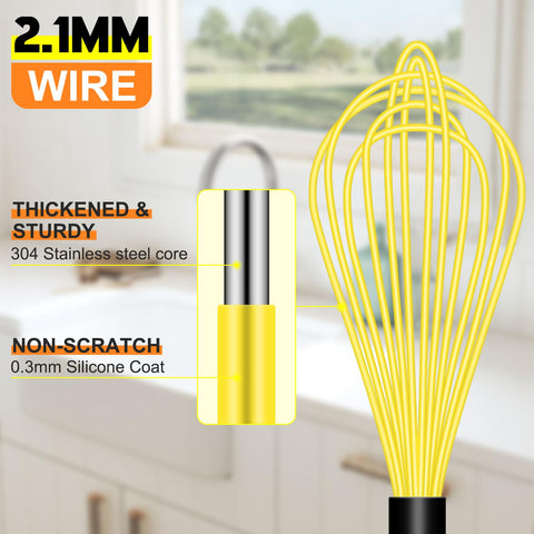 HOTEC varillas silicona 8 pulgadas aptas para salsas