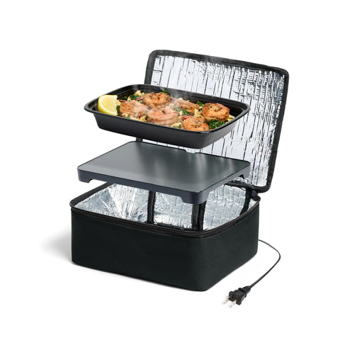 HotLogic caja caliente portátil, ideal para calentar comidas en la oficina.