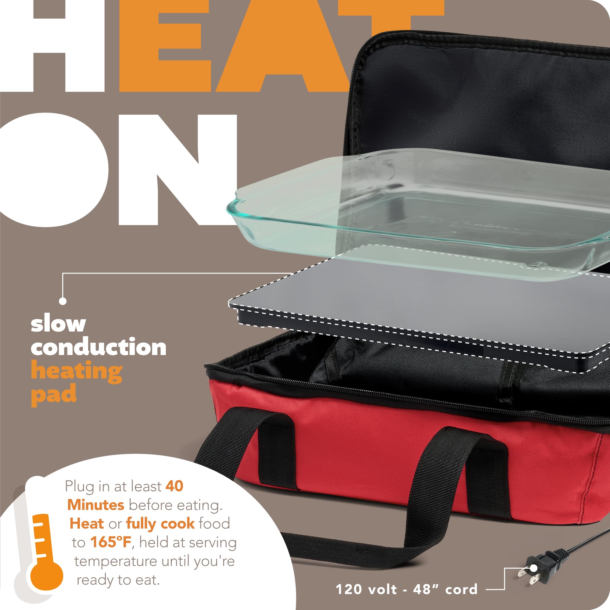 HOTLOGIC Max Large cocina a baja temperatura para calentar guisos sin resecar.