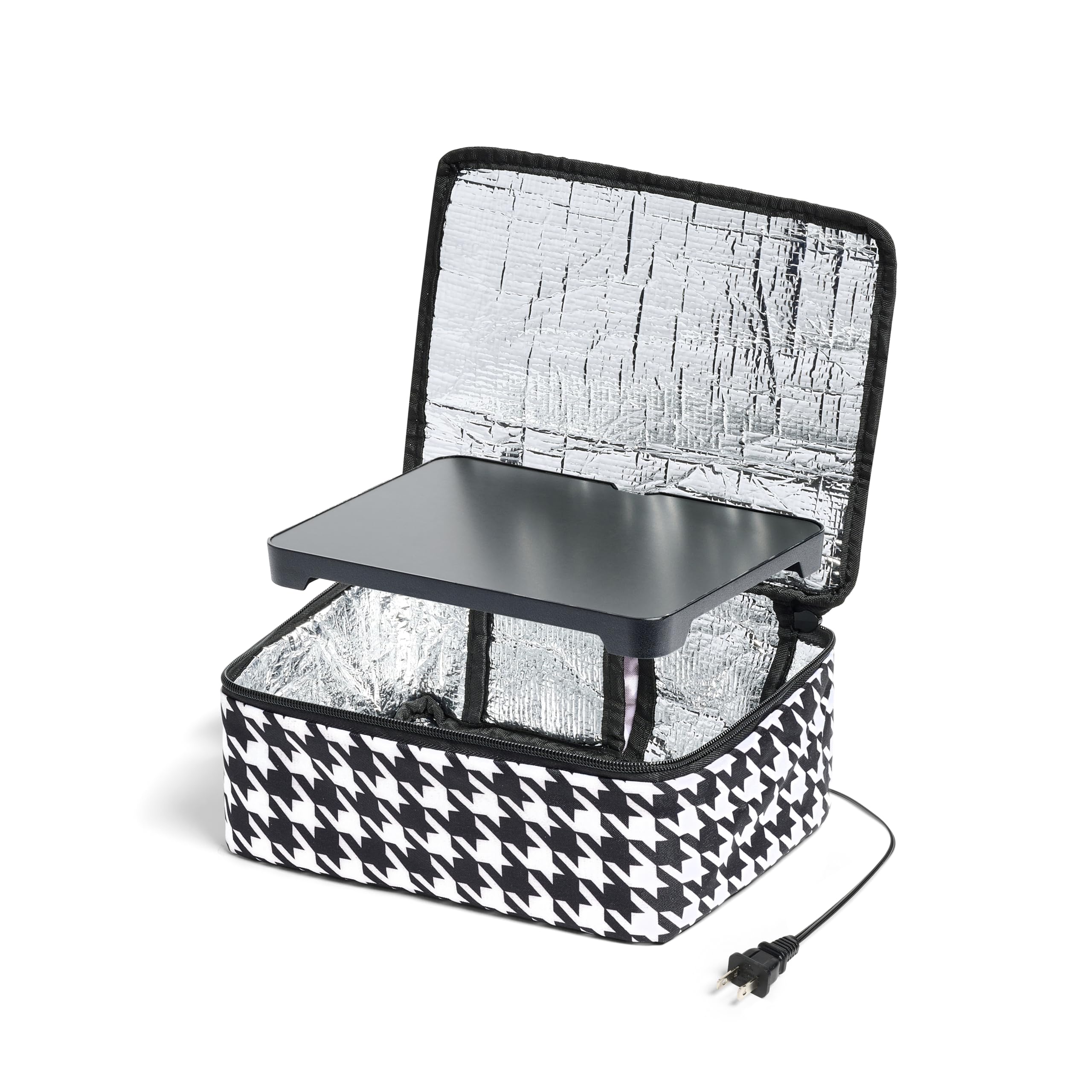 HOTLOGIC Mini calentador de comidas para oficina: calor uniforme al almuerzo