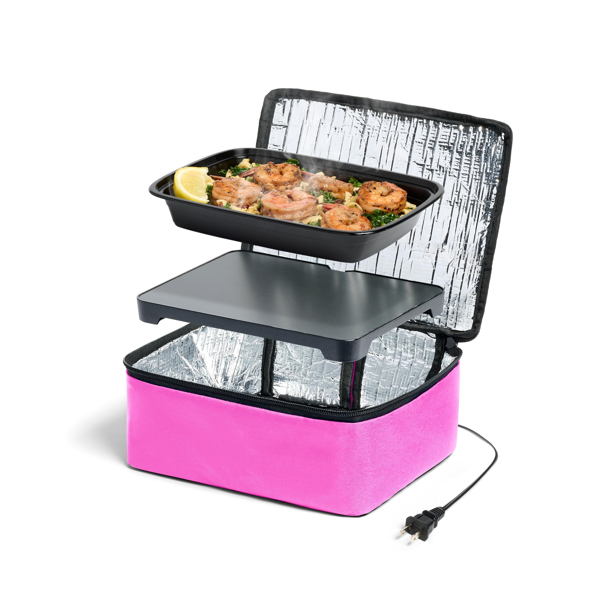 HotLogic Mini en coche: cocina caliente para viajes diarios