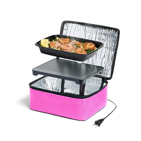 HotLogic Mini en coche: cocina caliente para viajes diarios