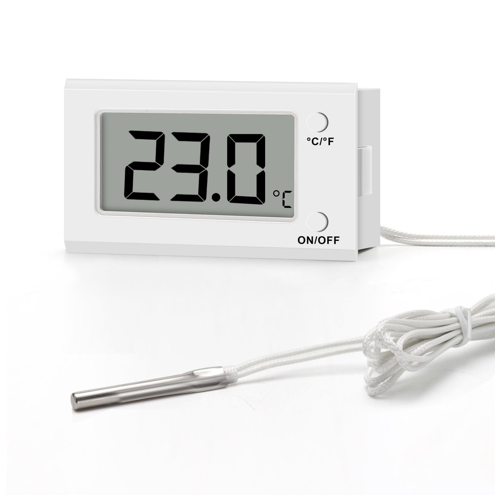 Hotloop termómetro digital para horno: lectura precisa de la temperatura con la sonda, útil para hornear.