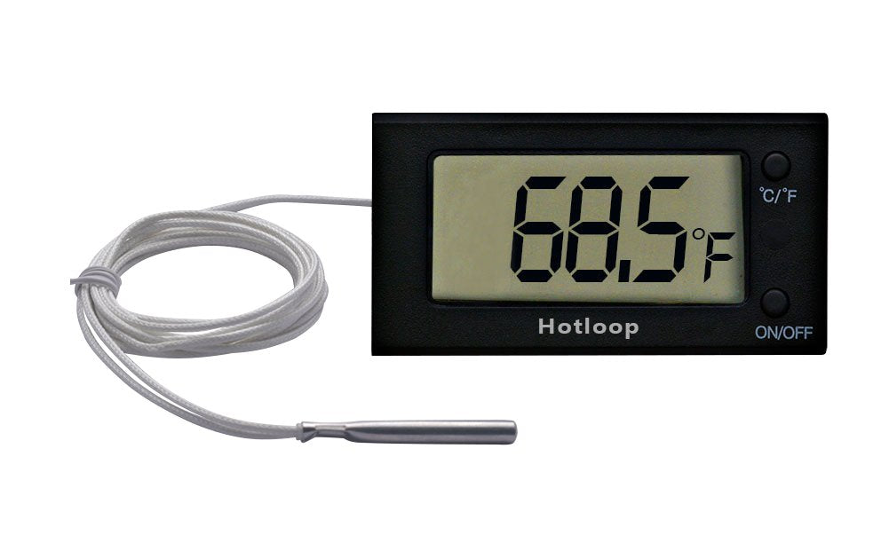 Hotloop termómetro digital de horno con pantalla LCD para lectura rápida de temperatura