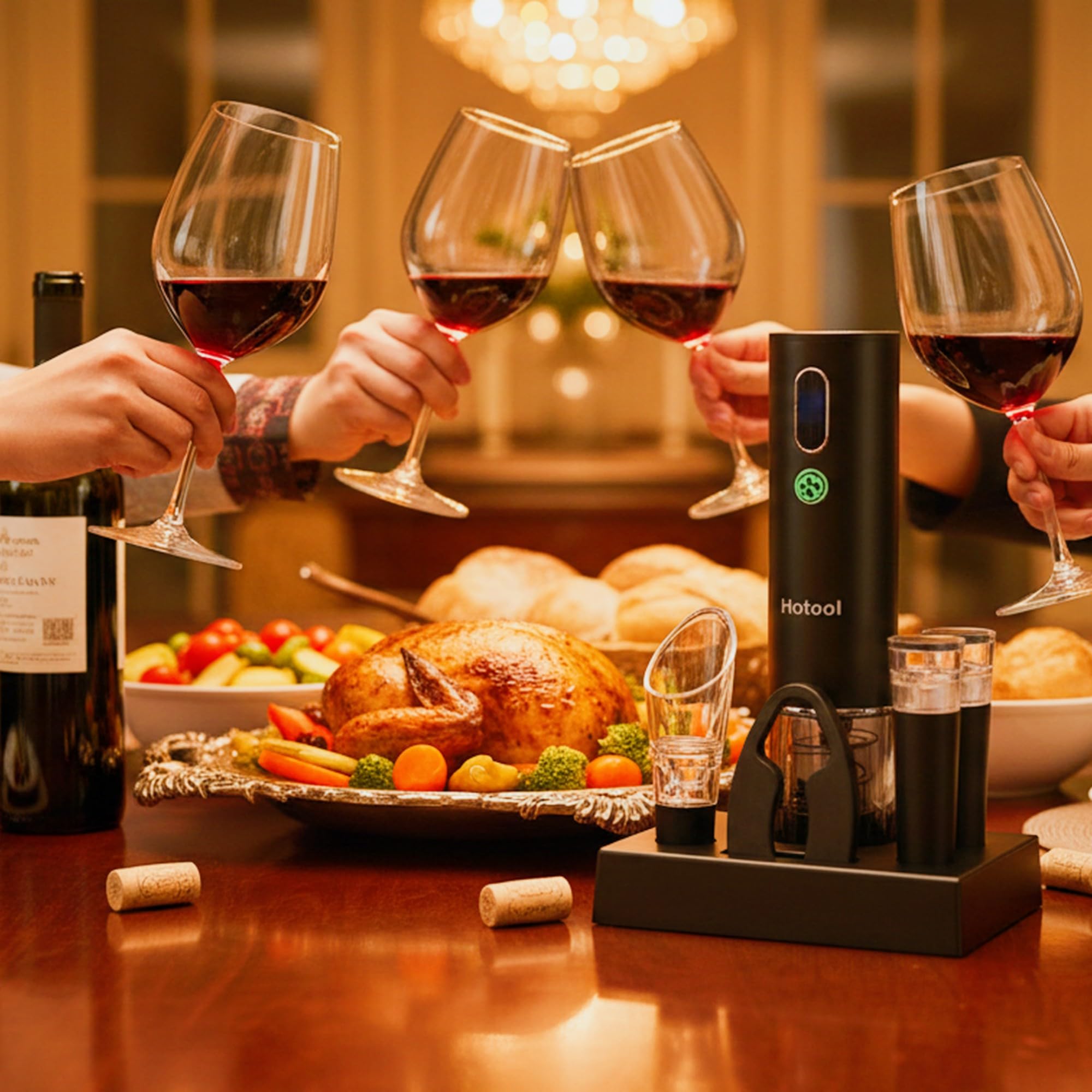 Hotool caja regalo elegante para amantes del vino