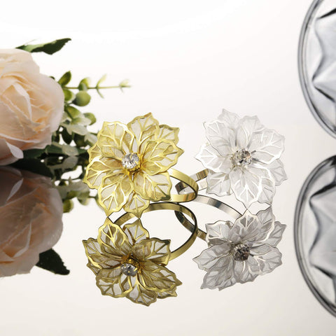 Hotop anillos para servilleta, solución duradera para bodas y eventos
