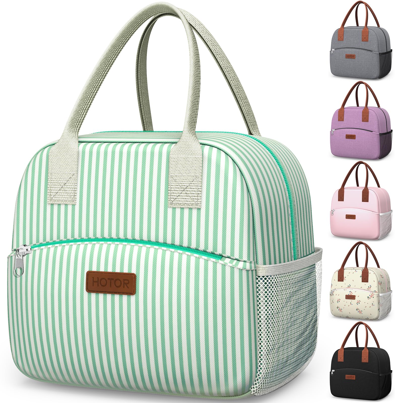 Bolsa HOTOR para mujer con capacidad de 10L, ideal para llevar comida y bebidas.