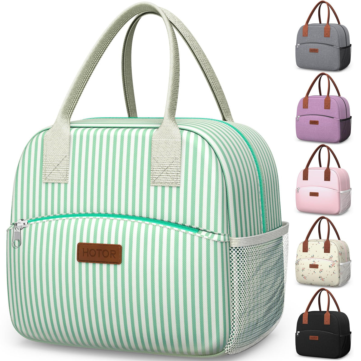 Bolsa HOTOR para mujer con capacidad de 10L, ideal para llevar comida y bebidas.